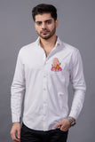 Blissful Buddha Handpainted Shirt