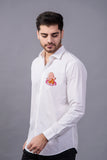 Blissful Buddha Handpainted Shirt