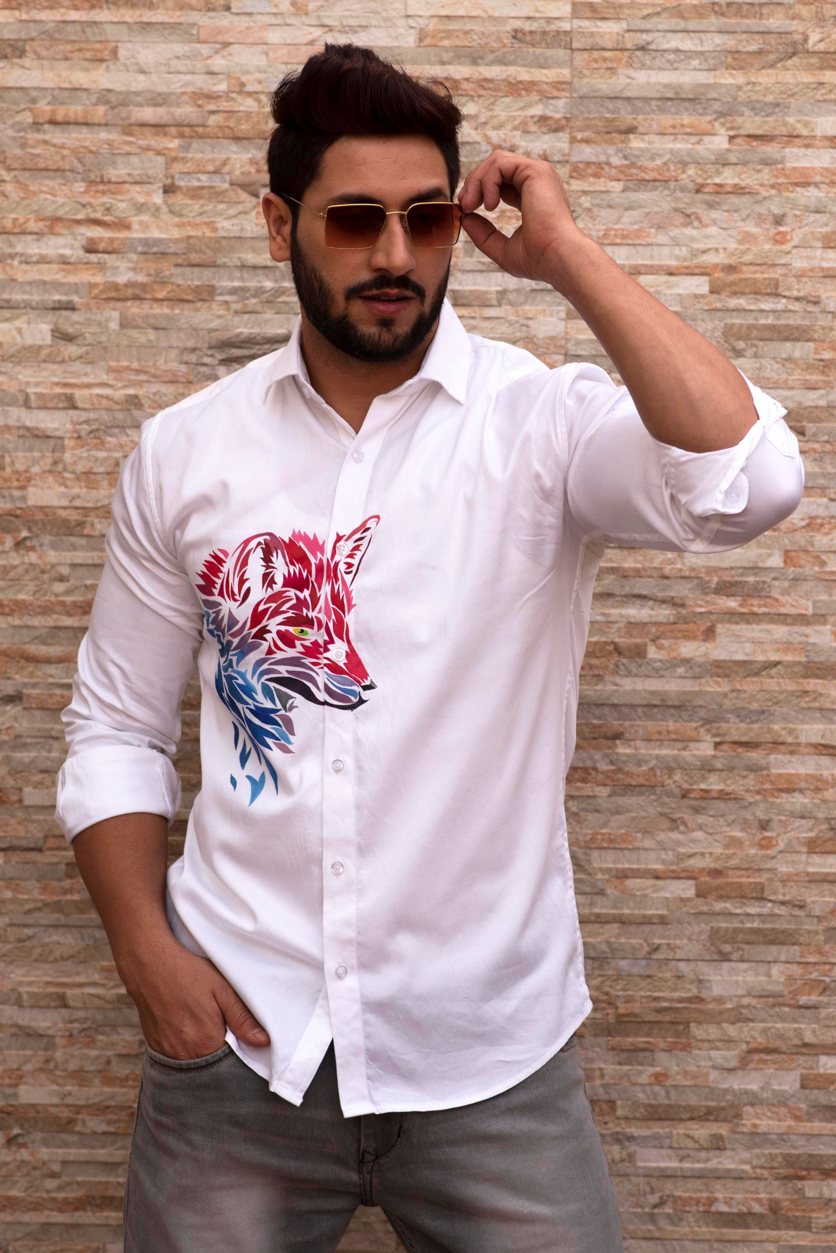 Reynard Handpainted Shirt