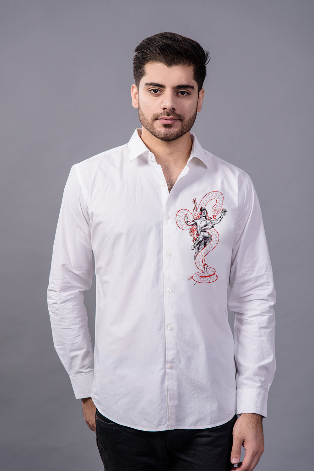 Shiv Tandava Handpainted Shirt