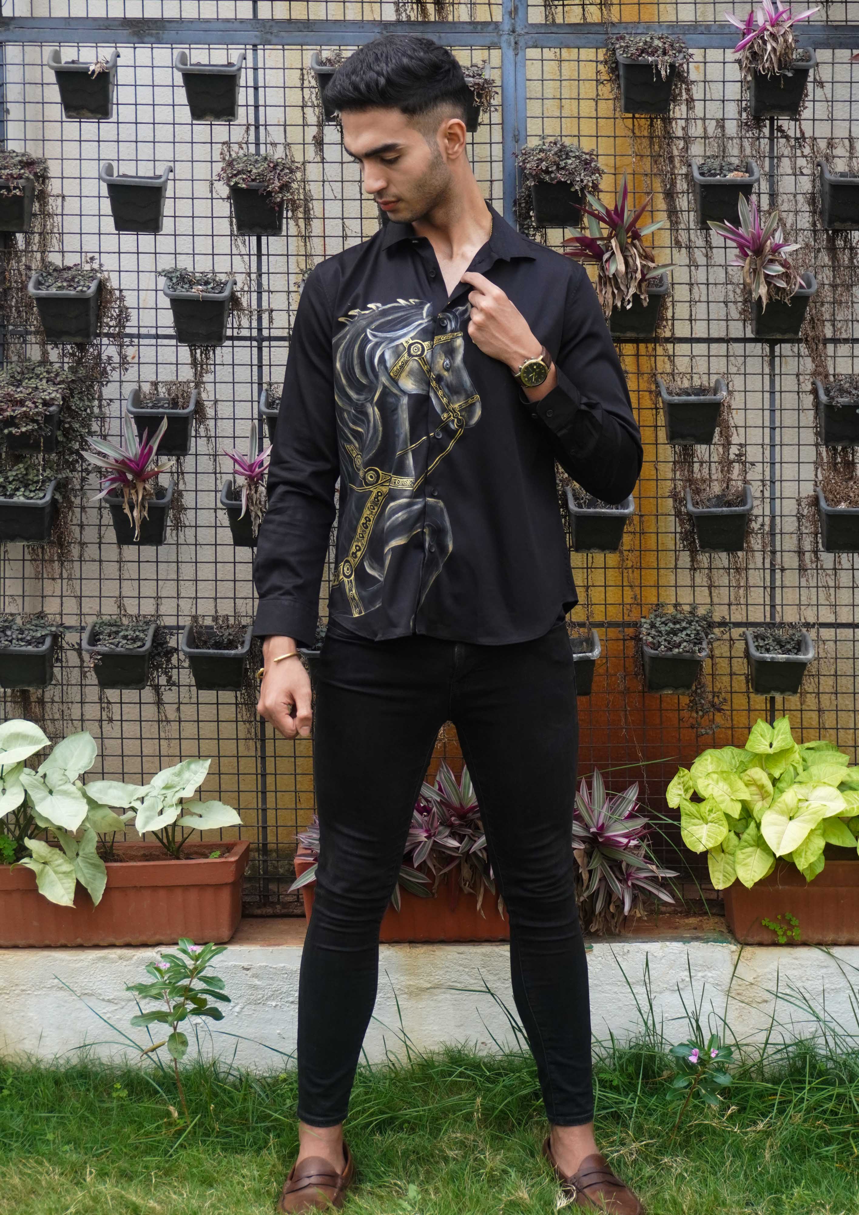 Mustang Handpainted Shirt