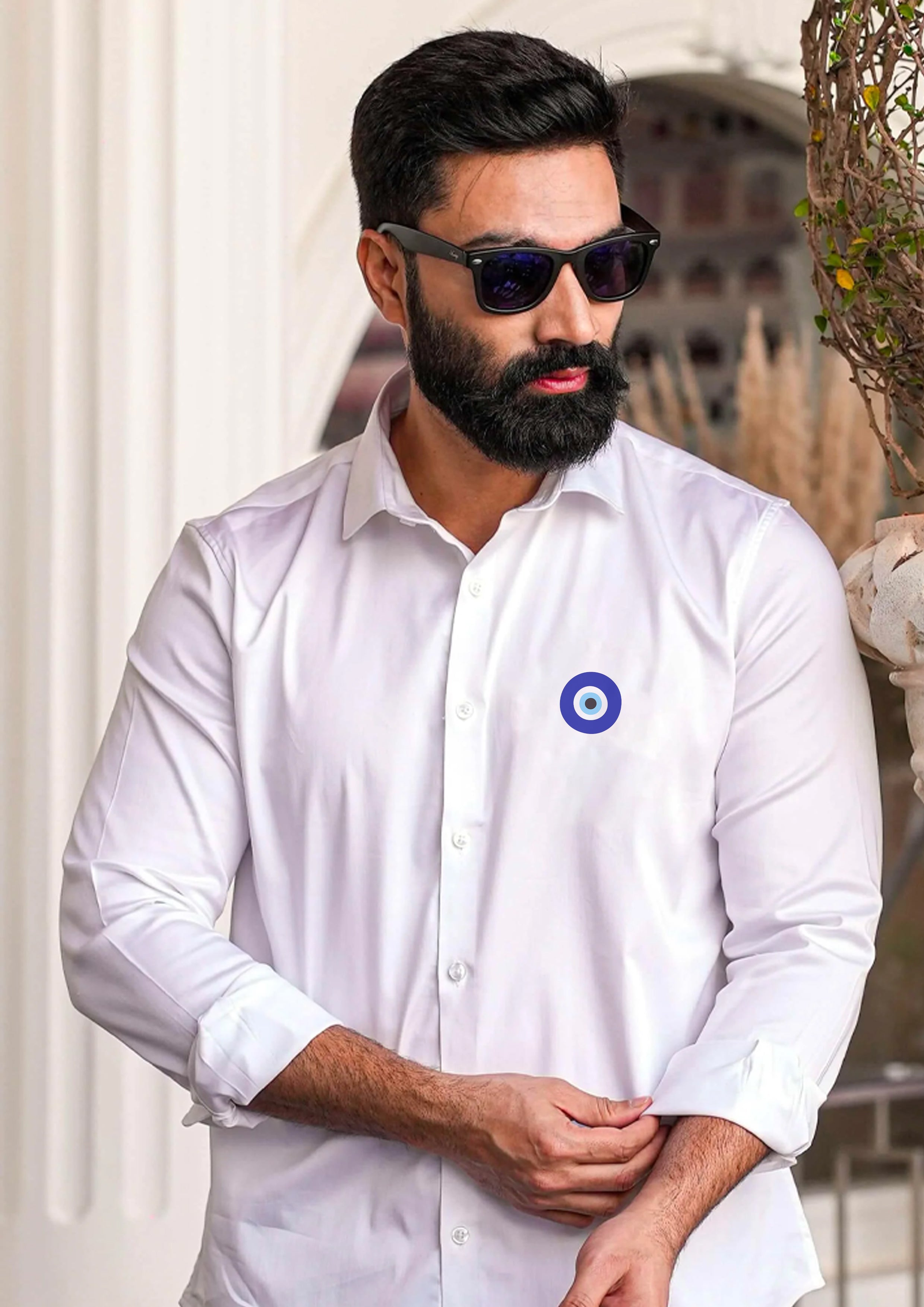 Evil Eye Handpainted Shirt