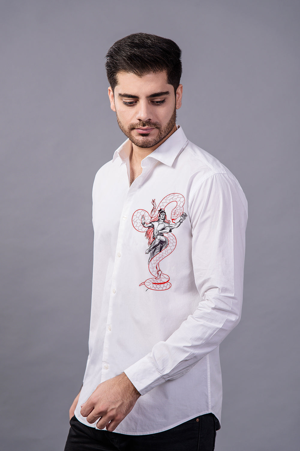 Shiv Tandava Handpainted Shirt