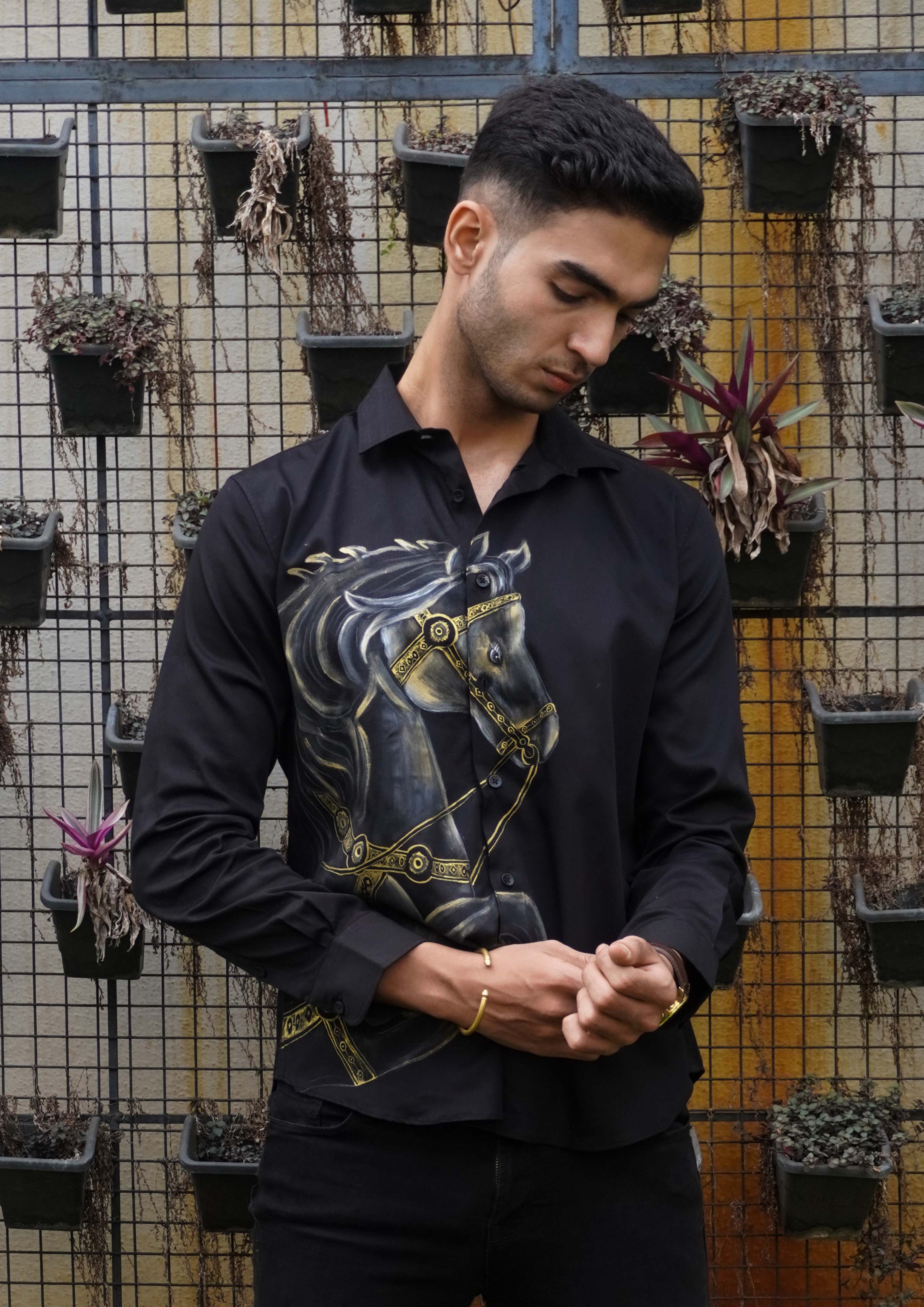 Mustang Handpainted Shirt