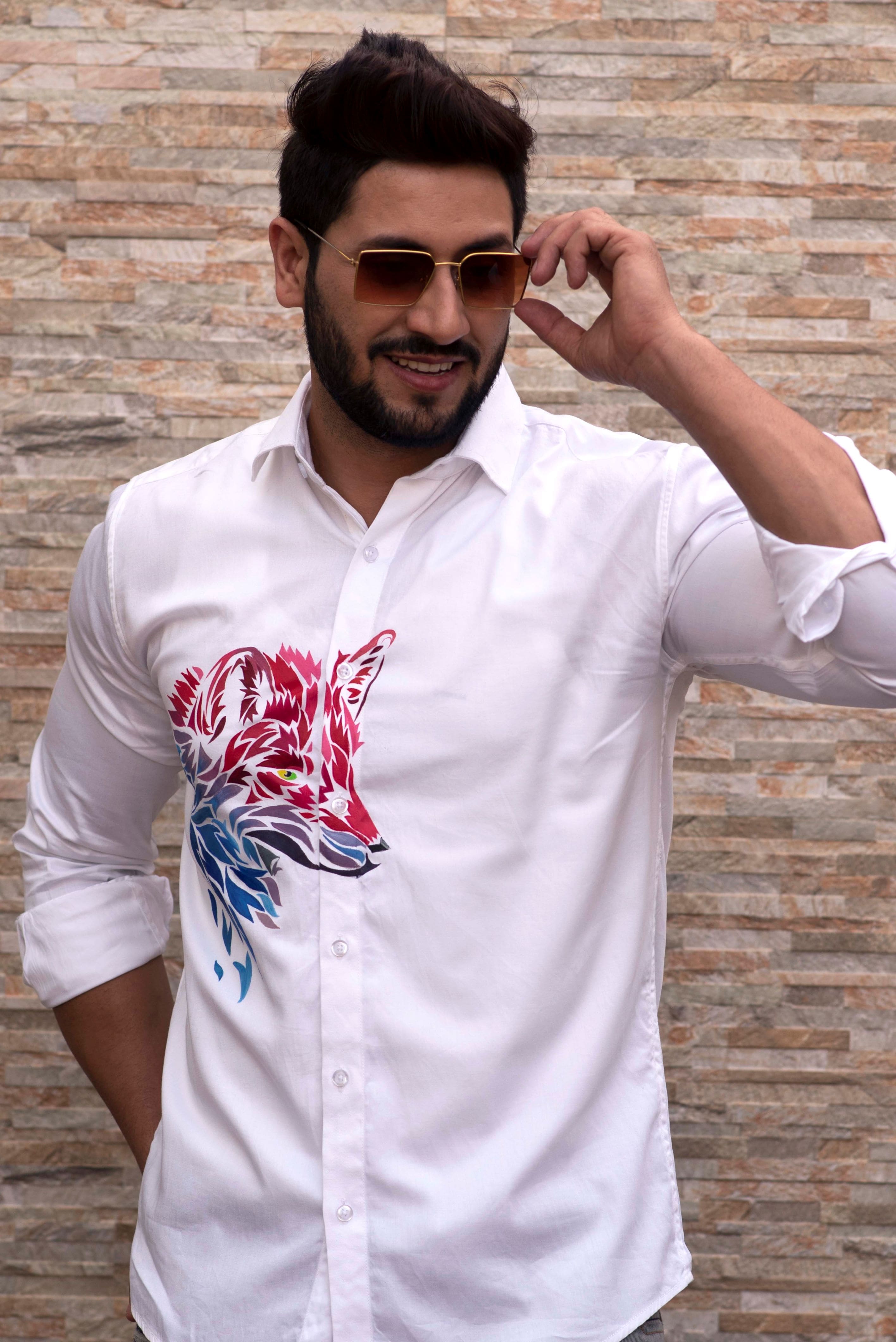 Reynard Handpainted Shirt