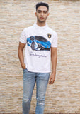 Supercar Surge Handpainted Polo T-shirt