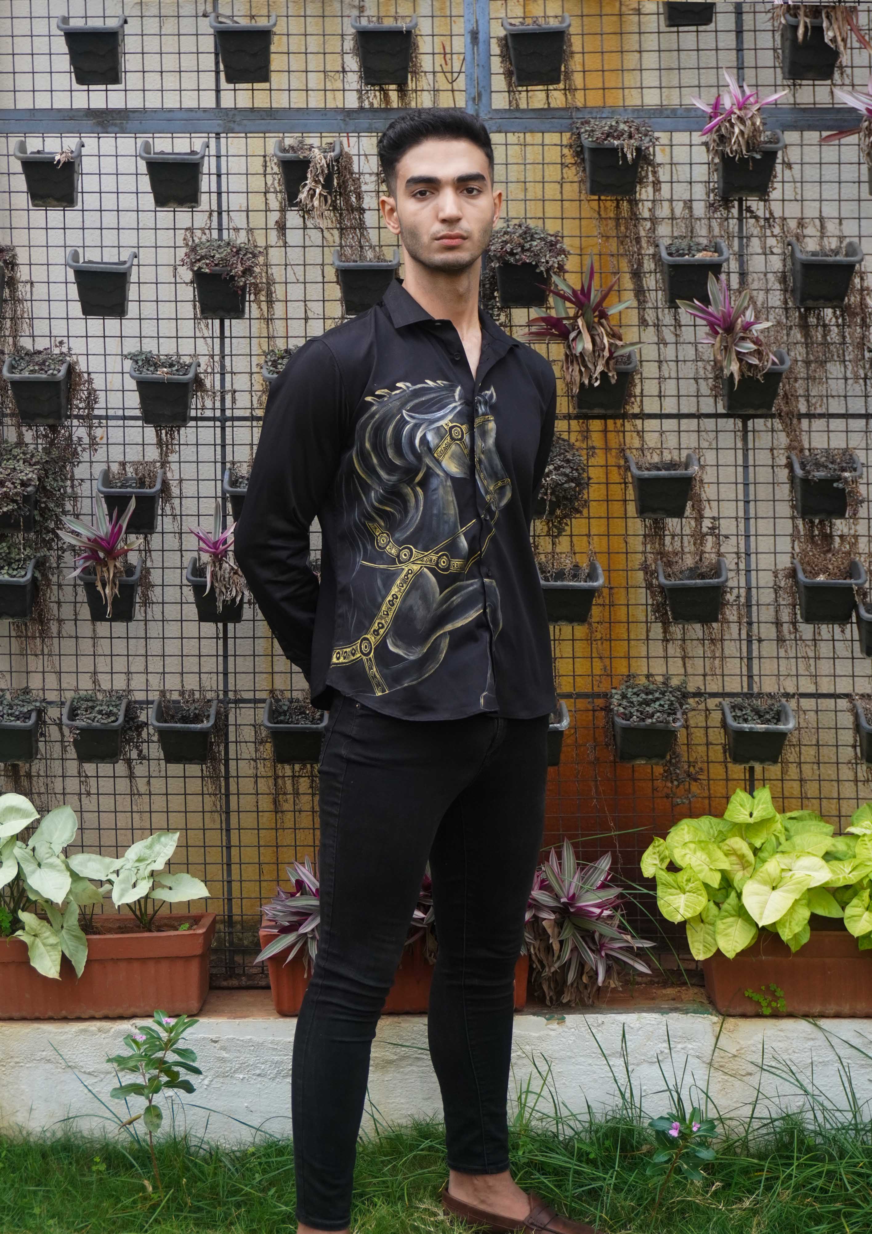 Mustang Handpainted Shirt