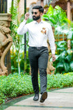 Sadhguru Handpainted Cotton Shirt