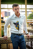 Cubic Jaguar Handpainted Shirt