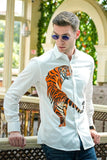 The Great Indian Tiger Handpainted Shirt