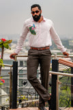 Mayur Pink Handpainted Shirt