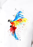 Macaw Handpainted Shirt