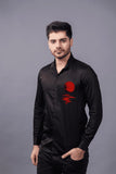 Blood Moon Handpainted Shirt