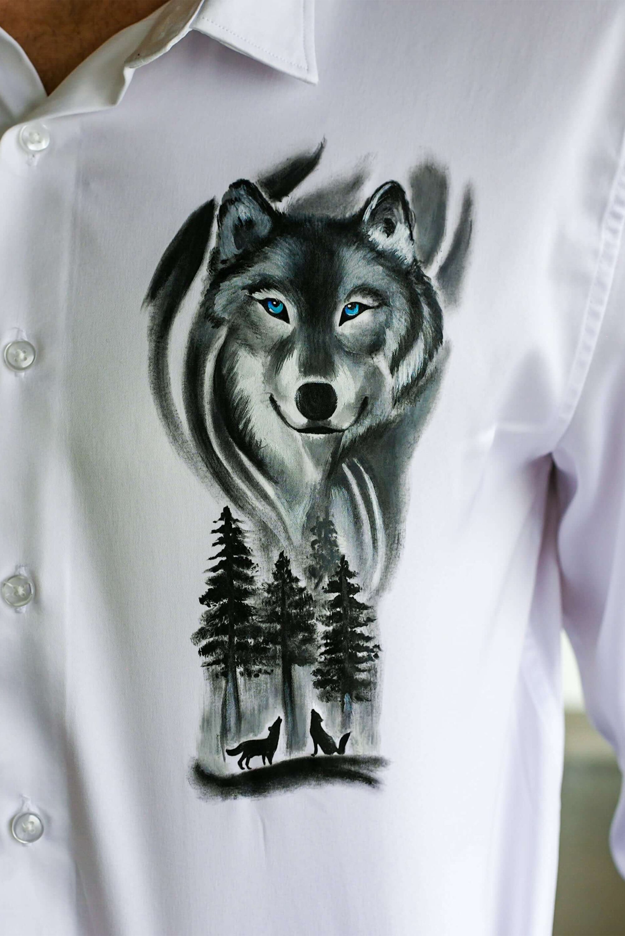 The Night Rider Handpainted Shirt