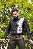 King Of The Jungle Handpainted Shirt