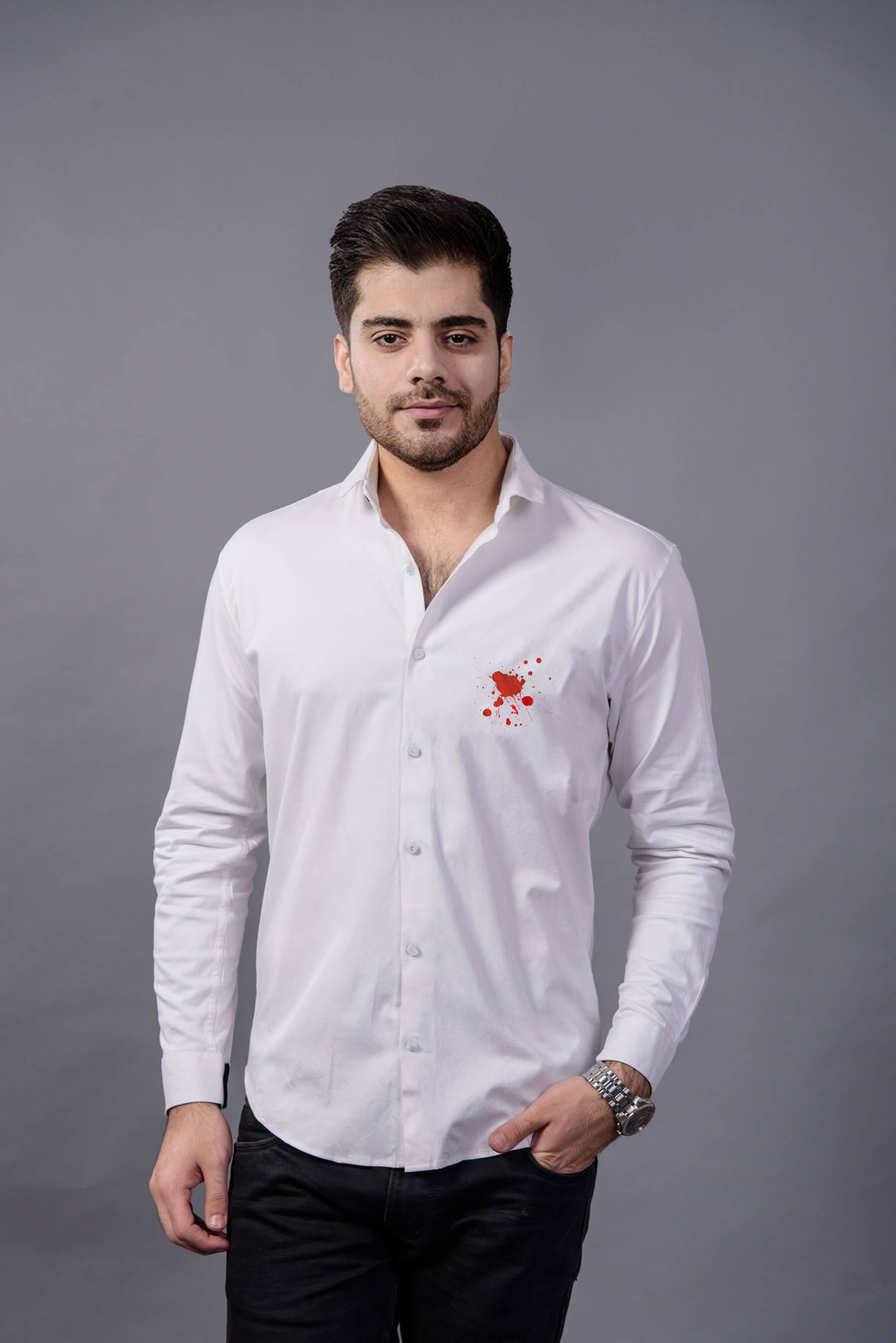 Daag (Stains) Handpainted Shirt