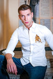 Shri Ram Handpainted Shirt