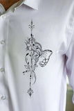 Geometric Ganesh Handpainted Shirt