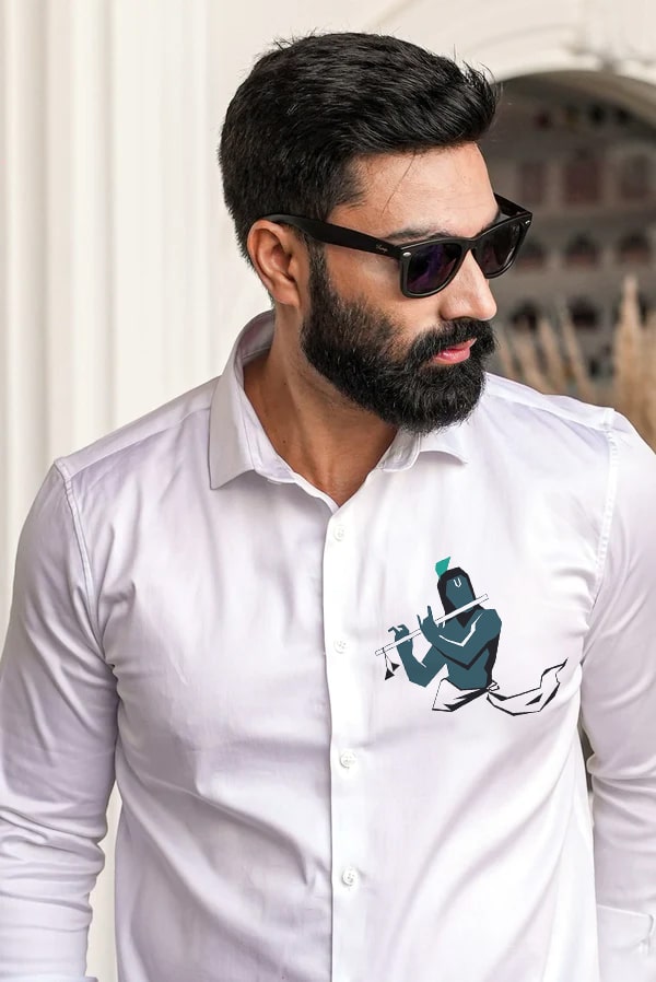 Murali Dhar Handpainted Shirt