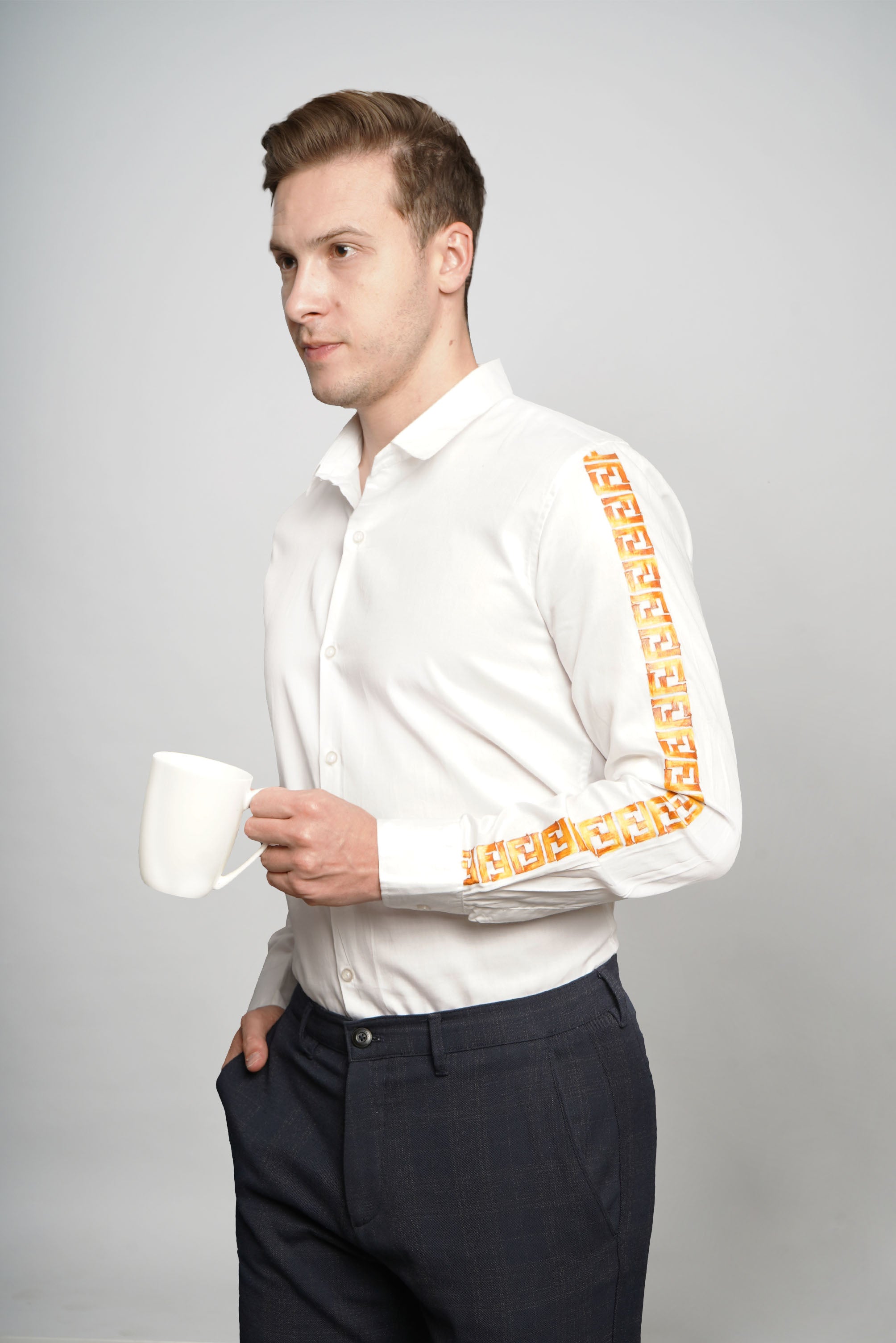 Meander Handpainted Shirt