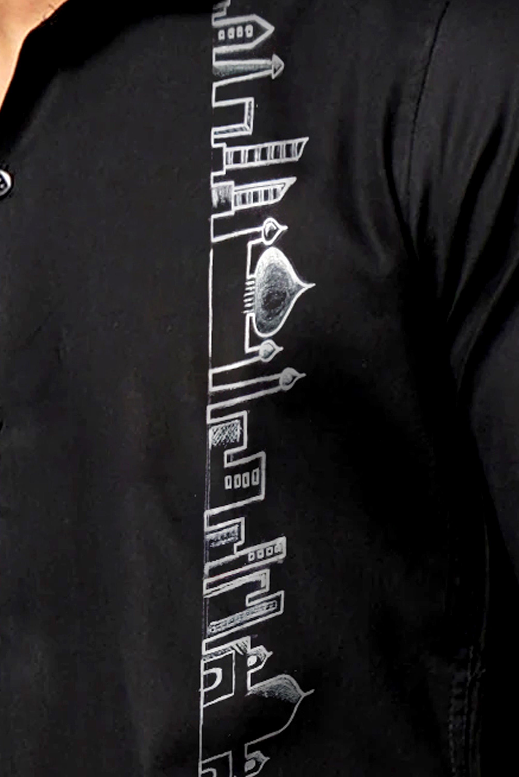 Urban Affair Handpainted Cotton Shirt