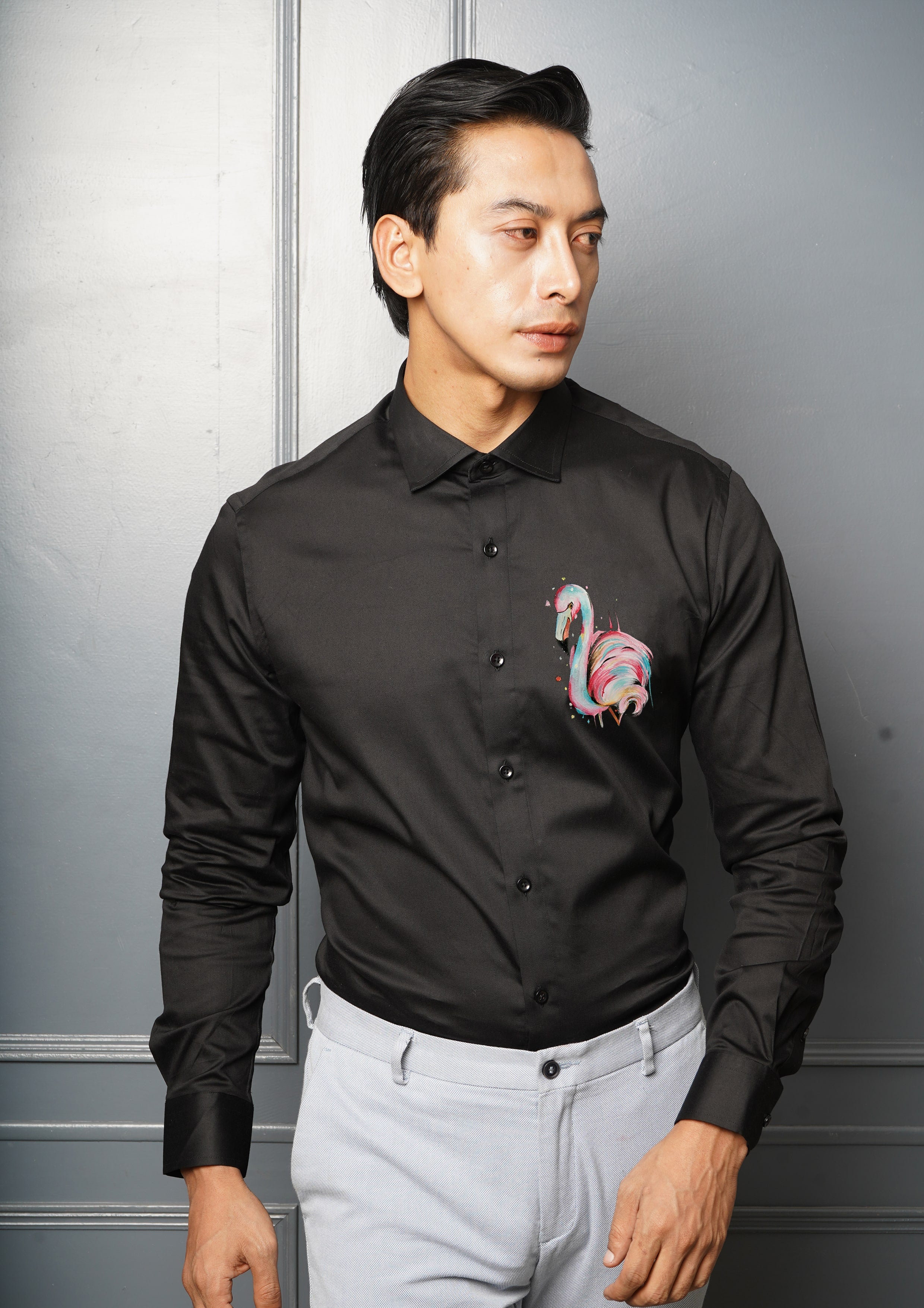 Flamboyant Handpainted Shirt