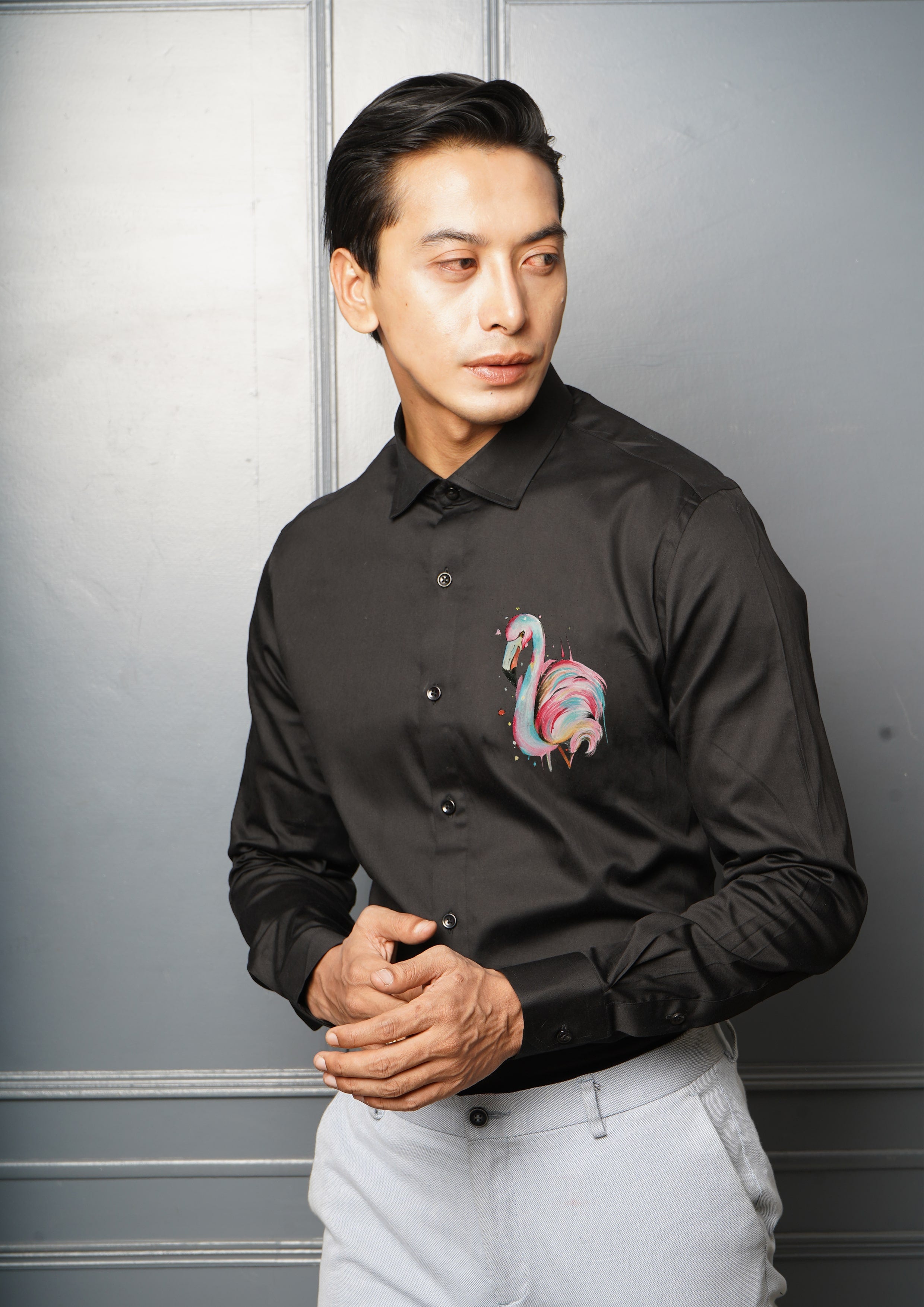 Flamboyant Handpainted Shirt