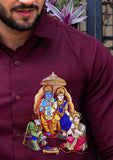 Ram Darbar Handpainted Shirt
