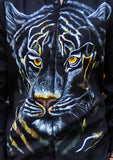 Golden Tiger Handpainted Shirt