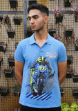 Pro Racer Bike Handpainted Polo T-Shirt
