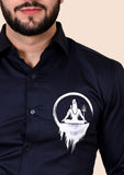 Shiv Sadhna Handpainted Shirt