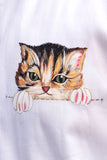 Kitty Cat Handpainted Shirt