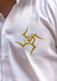 Swastik Om Handpainted Shirt