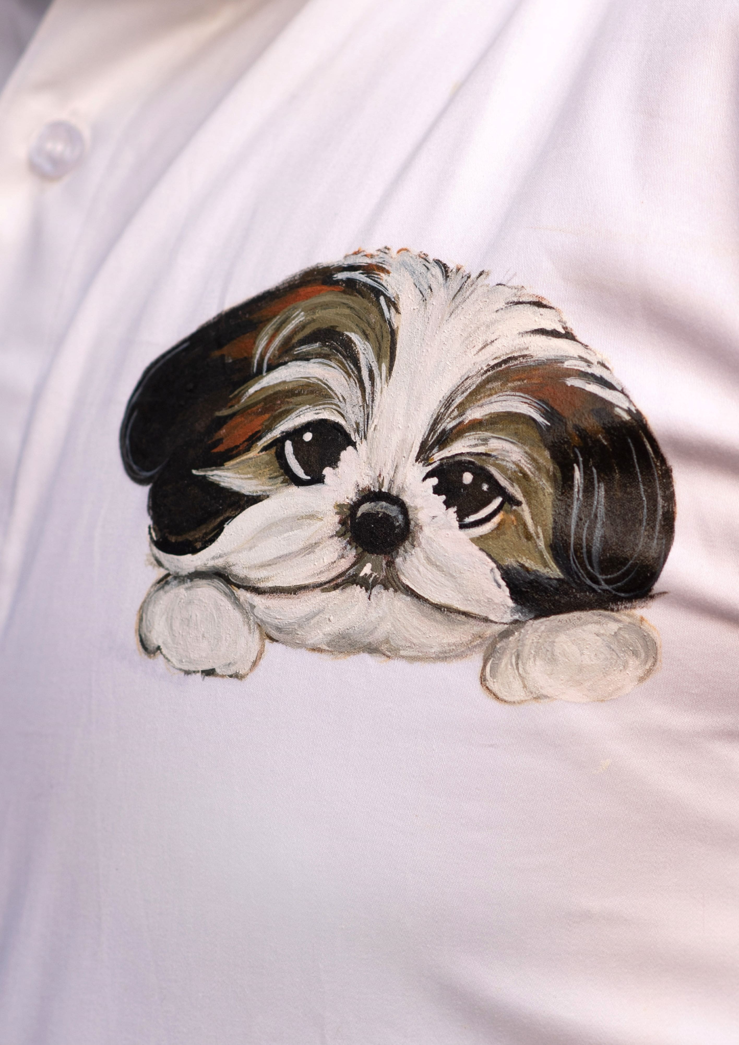 Doggo Handpainted Shirt