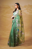 The Humming Bird Handpainted Saree