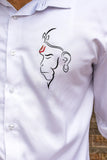 Hanuman Ji Handpainted Shirt