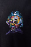 Einstein Black Handpainted Shirt