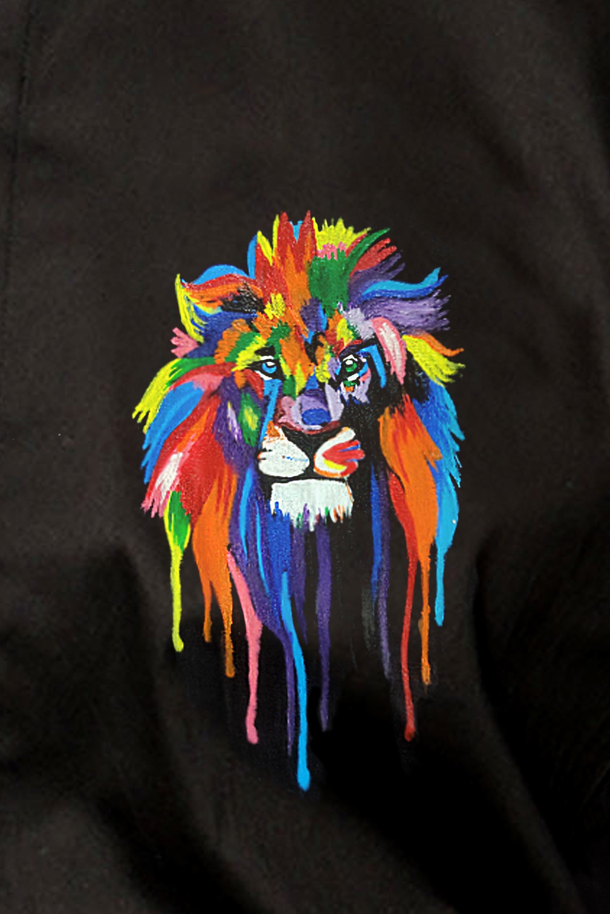 Multicolour Leo Handpainted Shirt