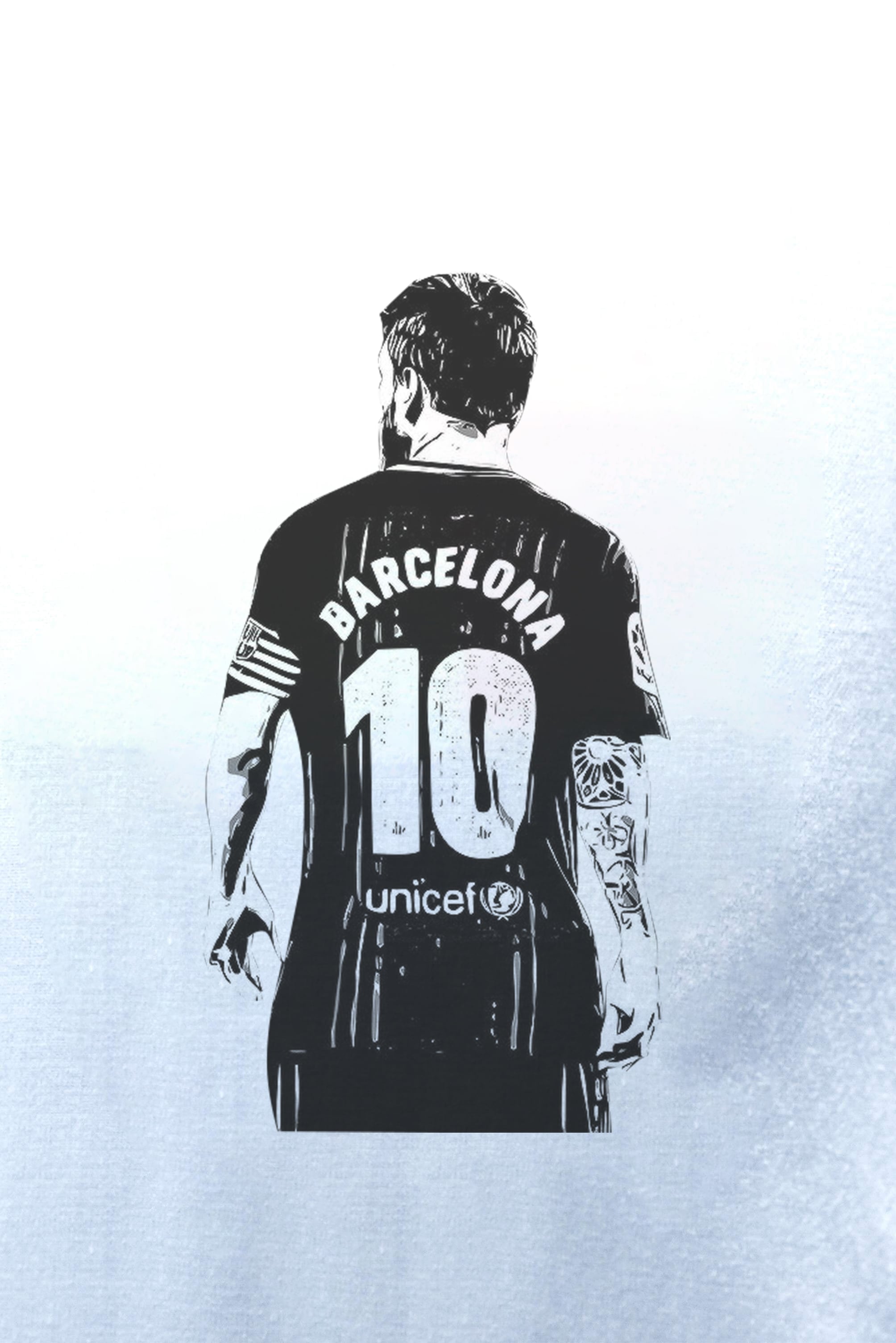 Messi Handpainted Shirt