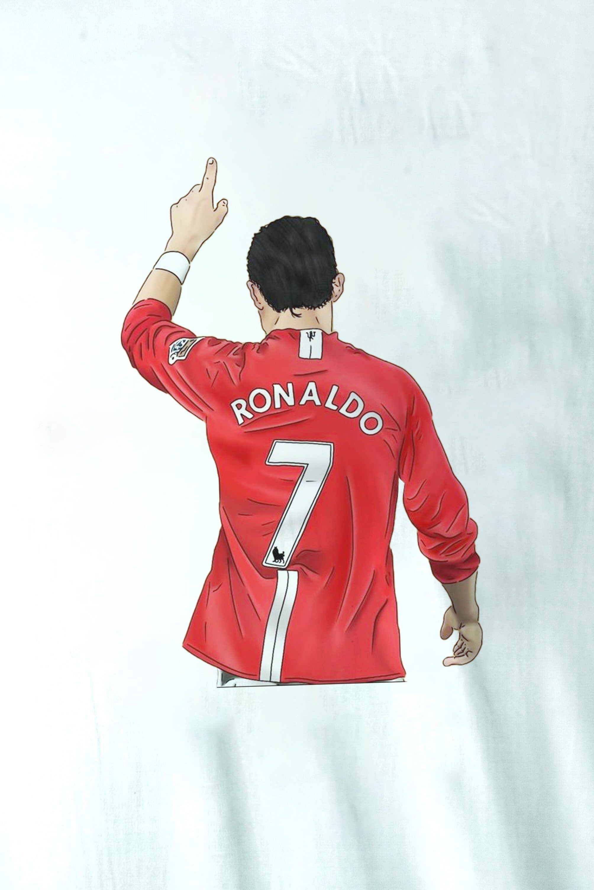 Cristiano Ronaldo Handpainted Shirt