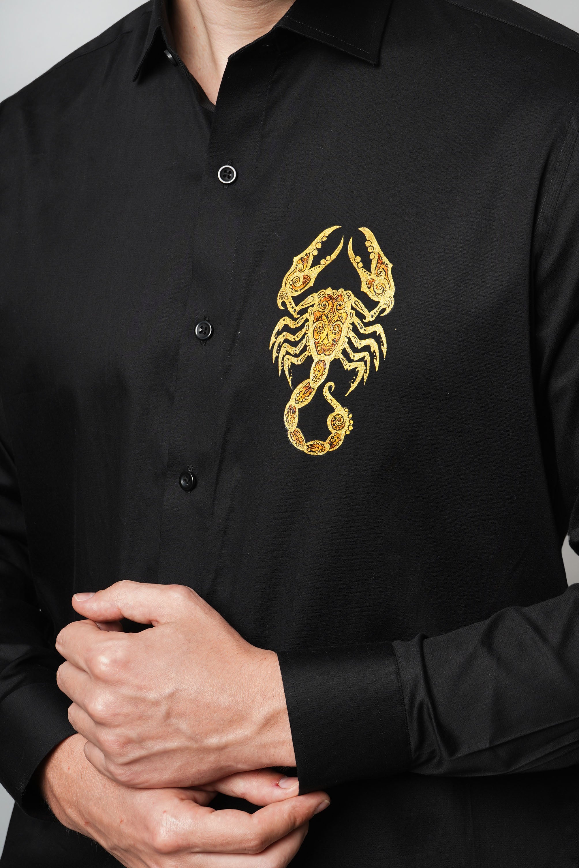 Scorpio Handpainted Shirt